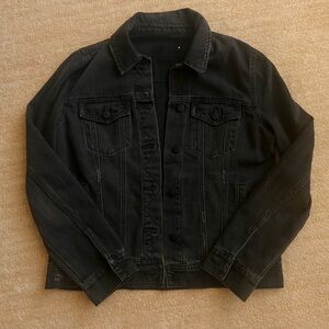 Old Navy Black Jean Jacket